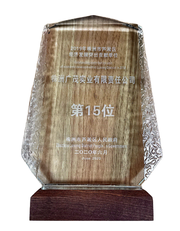 經(jīng)濟發(fā)展突出貢獻單位15名